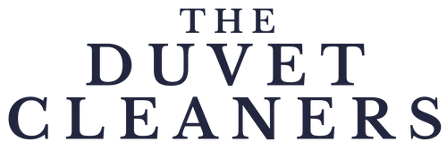 Logo of 'The Duvet Cleaners' on a white background

